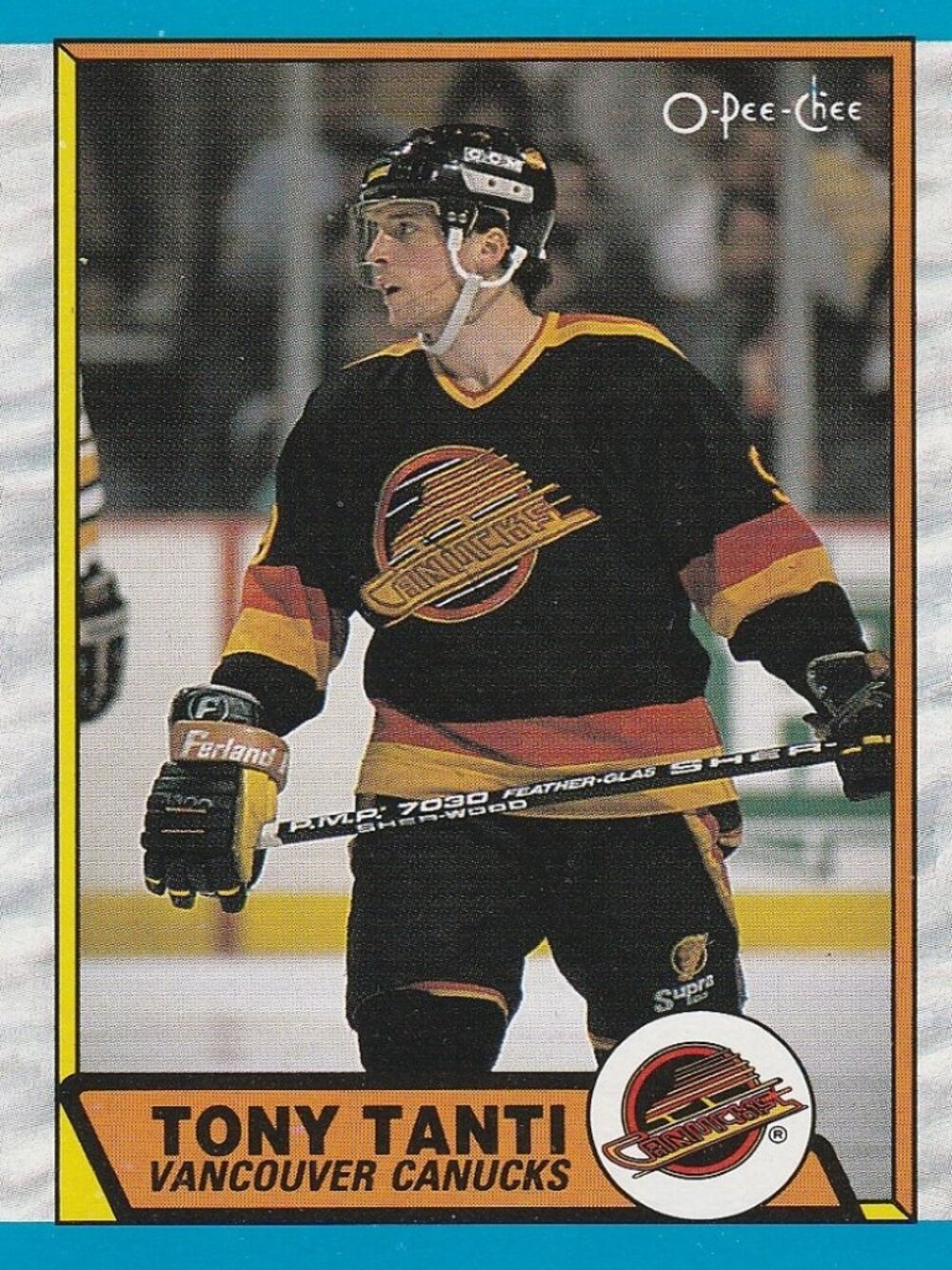 Tony Tanti - 1989 O Pee Chee Hockey Card